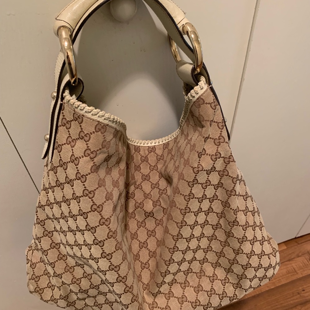 Large Gucci bag - Horsebit hobo